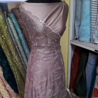 Kain Tulle & satin Velvet